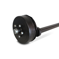 45SQ 10"ELECTRIC 100MM DROP AXLE - WITH PARALLEL BEARINGS - 1640MM
